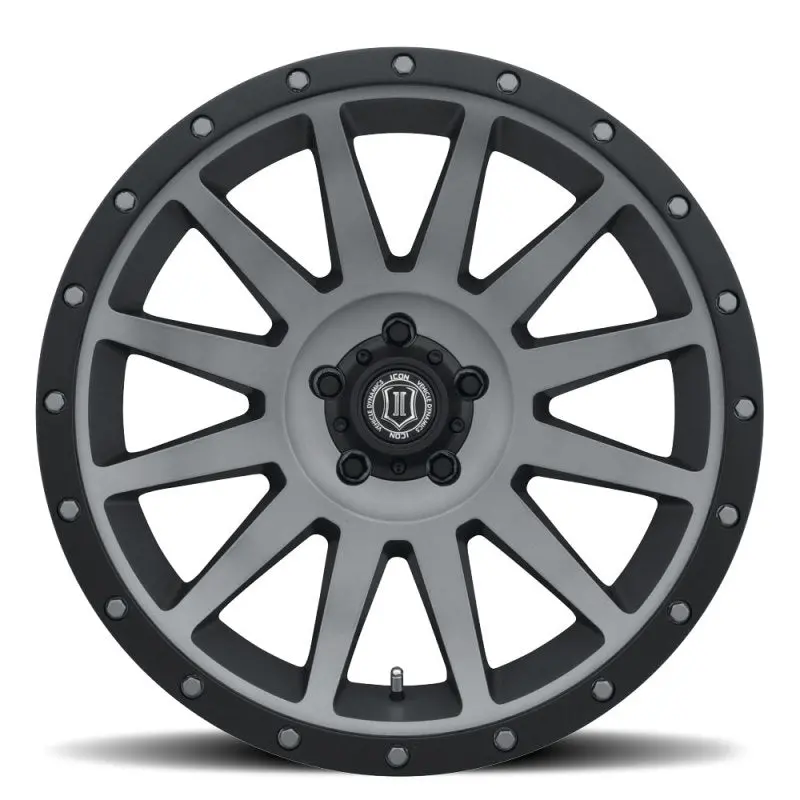 Icon Compression 20X10 5X150 -19Mm Offset 4.75Inbs Titanium Wheel 2