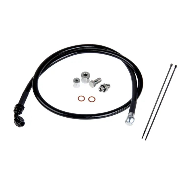 Fleece | 2001-2016 Gm Duramax Remote Turbo Oil Feed Line Kit 1