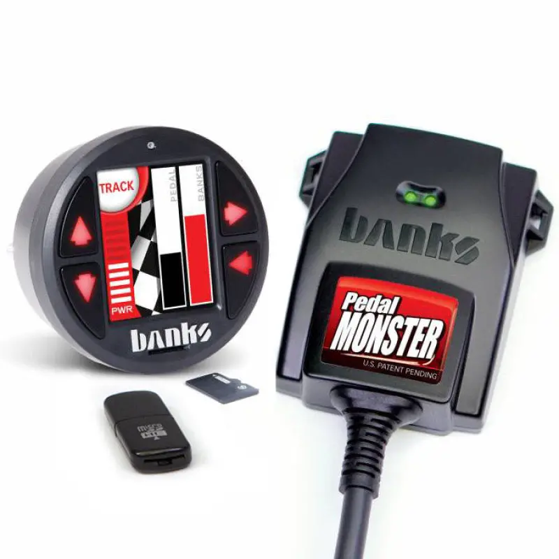 Banks Power | 2007.5-2019 Gm 6.6L Duramax Pedal Monster Throttle Sensitivity Booster With Idash Datamonster 1