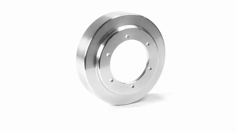 Fleece | 2003-2012 Dodge Ram 2500 / 3500 Cummins Fan Drive Pulley (Bare Aluminum Finish) 1