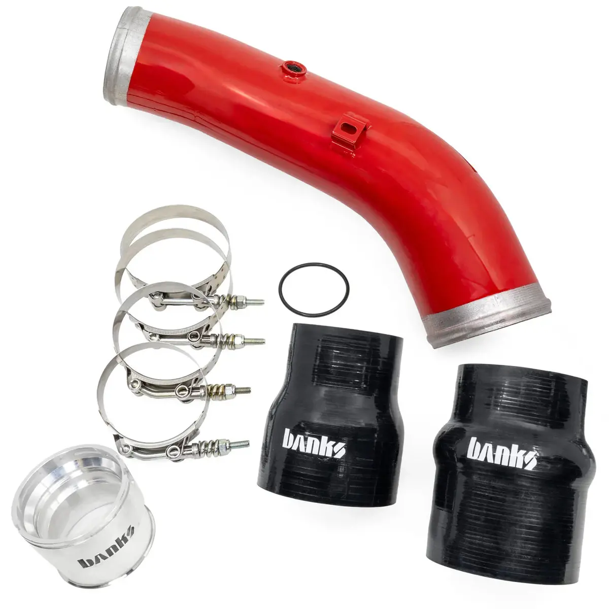 Banks Power | 2023-2026 Ford Super Duty 6.7L High Output Power Stroke Red Hot & Cold Side Boost Tube Upgrade Kit 1