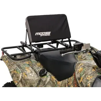 Moose Heavy‑Duty Rear Foldable Atv Seat Backrest – Universal Rider Support Cushion 1