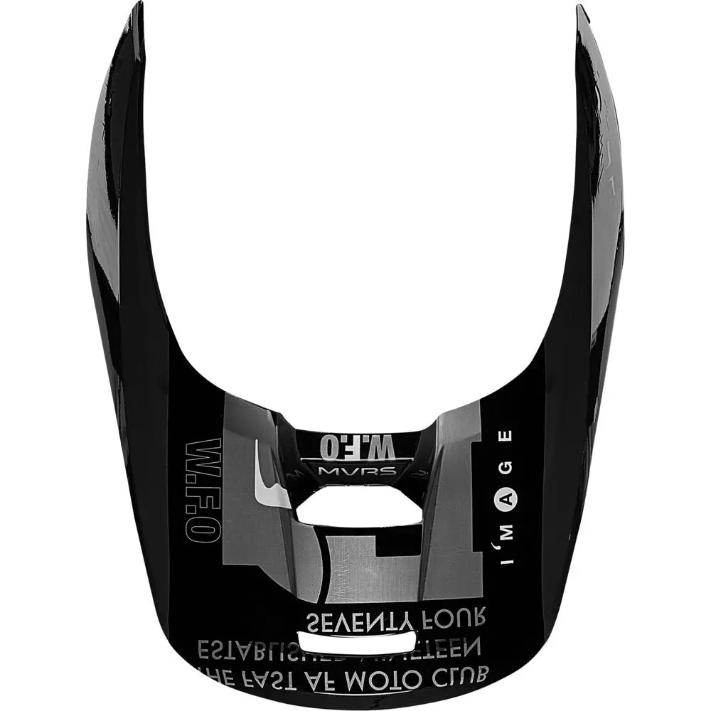 Fox V1 Illmatik Helmet Peak Matte (Black) 1