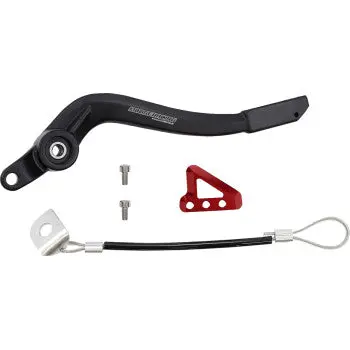 Moose Racing Hammerhead Red Brake Pedal For Gasgas Ec 200/250/300 & Xc Models – Cnc Adjustable – Usa Made 1