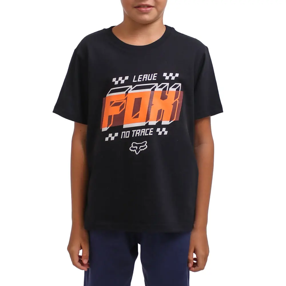 Fox Full Stop Boys Tee (Black) 1