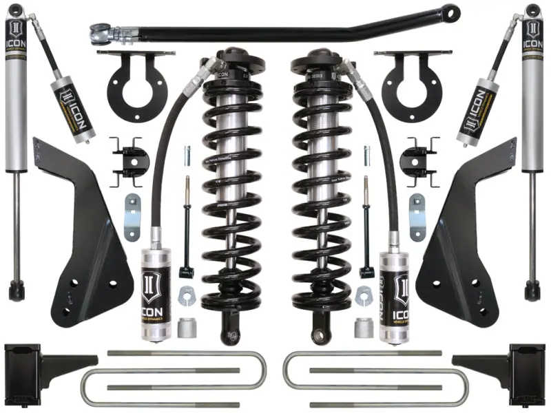 Icon 05-07 Ford F-250/F-350 4-5.5In Stage 1 Coilover Conversion System 1