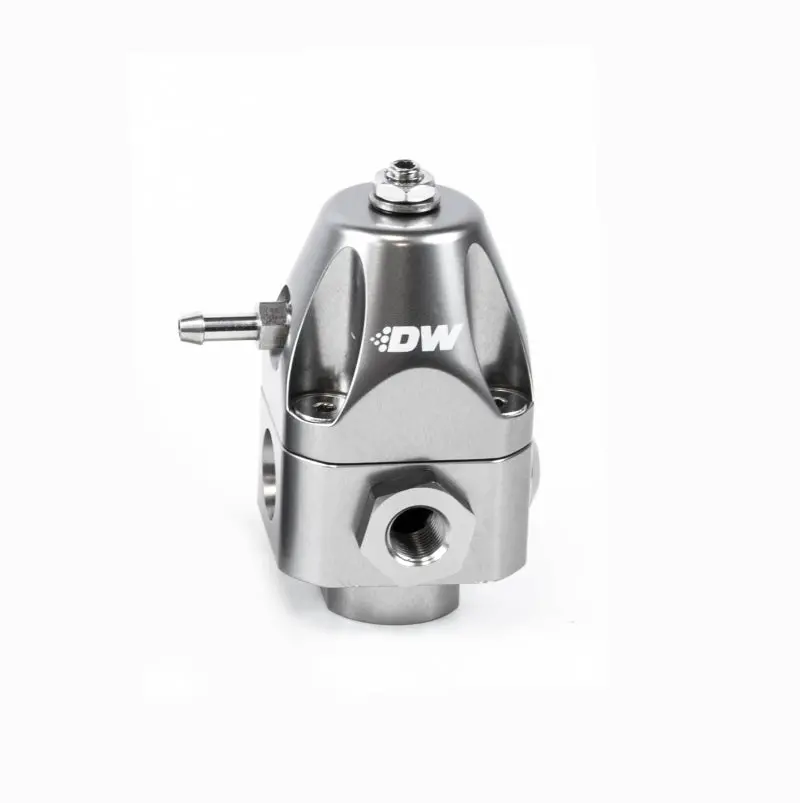 Deatschwerks Dwr1000C Adjustable Fuel Pressure Regulator Dual 6An Inlet And 6An Outlet - Titanium 1