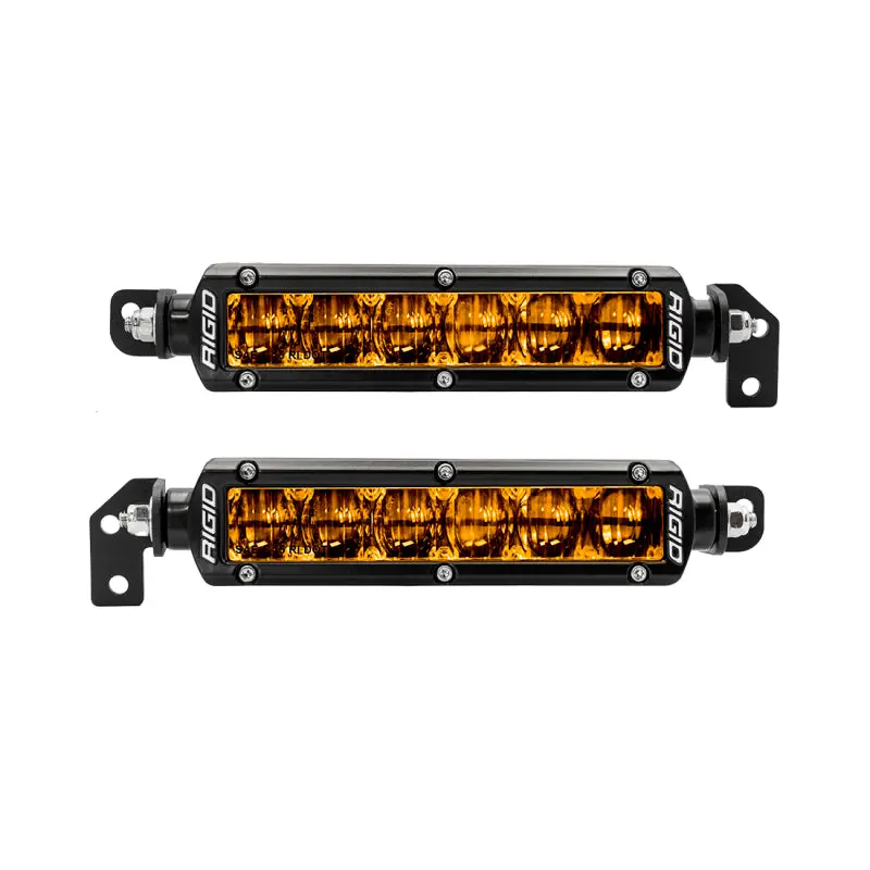 Rigid Industries | 2022+ Toyota Tundra 6 Inch Sr-Series Selective Yellow Fog Light Kit 2