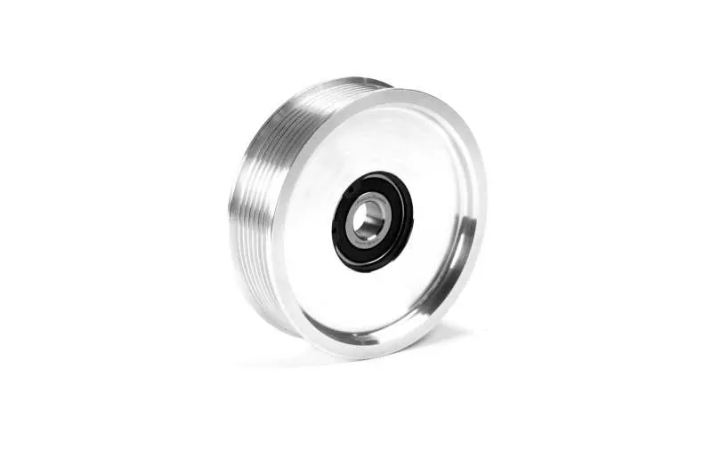 Fleece | 2003-2018 Dodge Ram 2500 / 3500 Cummins Upper Fan Pulley Idler (Bare Aluminum Finish) 1