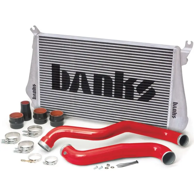 Banks Power | 2013-2016 Gm 6.6L Duramax Techni-Cooler System With Boost Tubes - Red 1