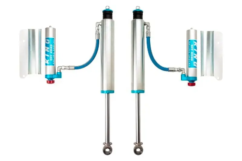 King Shocks | 1989-1997 Toyota Land Cruiser 80 Rear 2.5 Remote Reservoir Shock 6 Inch Lift With Adjuster - Pair 1