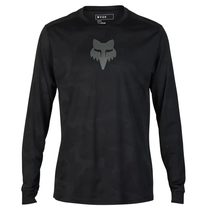 Fox Ranger Trudri Ls Mtb Jersey (Black Camo) 1