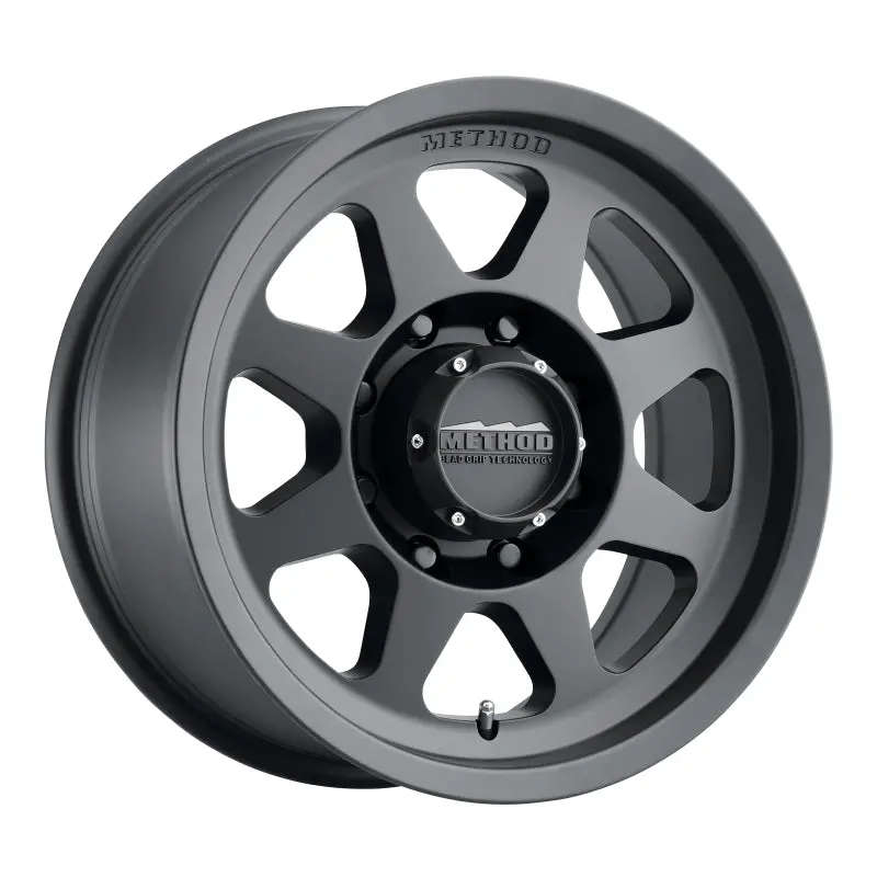 Method | Mr701 17X8.5 0Mm Offset 8X6.5 130.81Mm Cb Matte Black Wheel Set *Open Box* 1