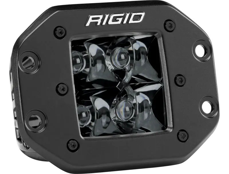 Rigid Industries | D2 - Midnight Edition Flush Mount Spot Light - Single 1