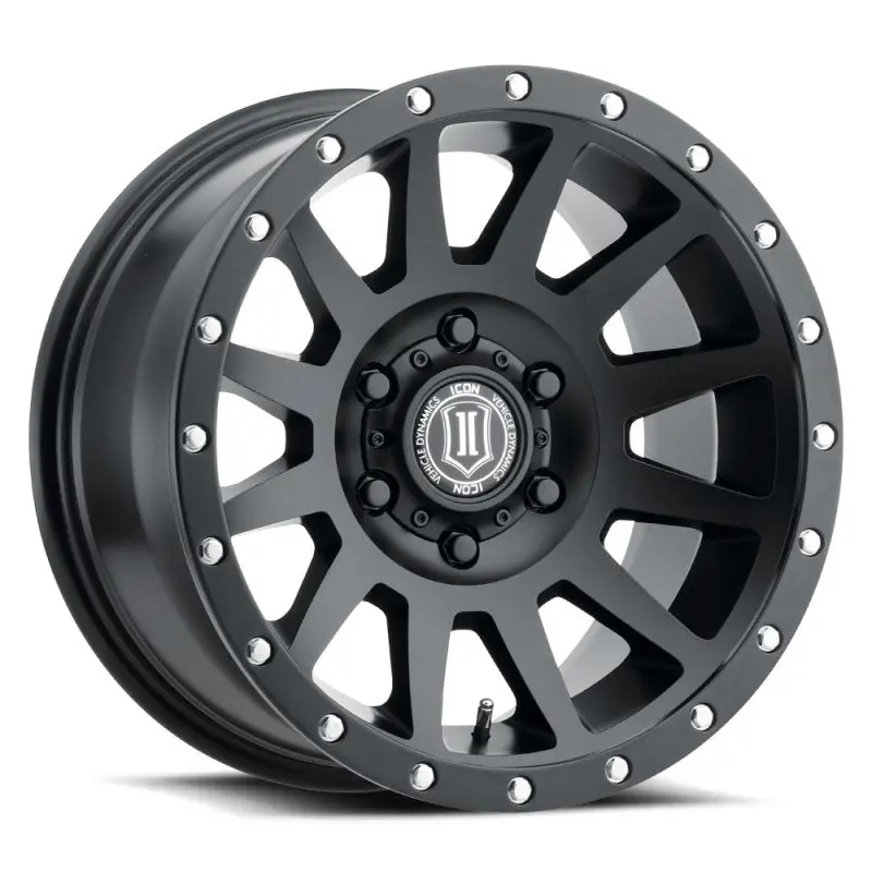 Icon Compression 18X9 5X150 25Mm Offset 6In Bs Satin Black Wheel 2