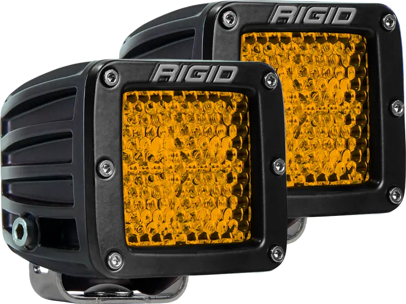 Rigid Industries | D-Series - Diffused Rear Facing High/Low - Amber - Pair 1