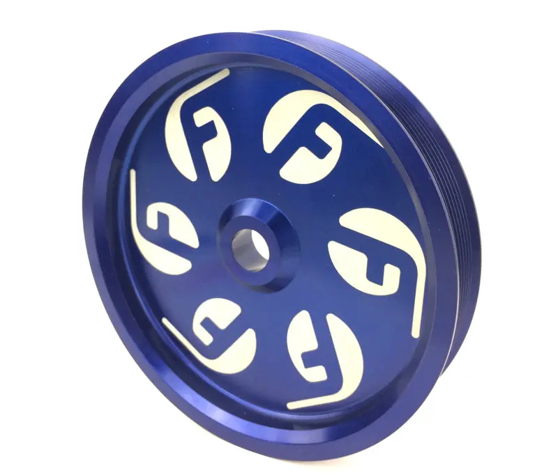 Fleece | Dodge Ram Cummins Dual Pump Pulley (For Use With Fpe Dual Pump Bracket) Blue 1