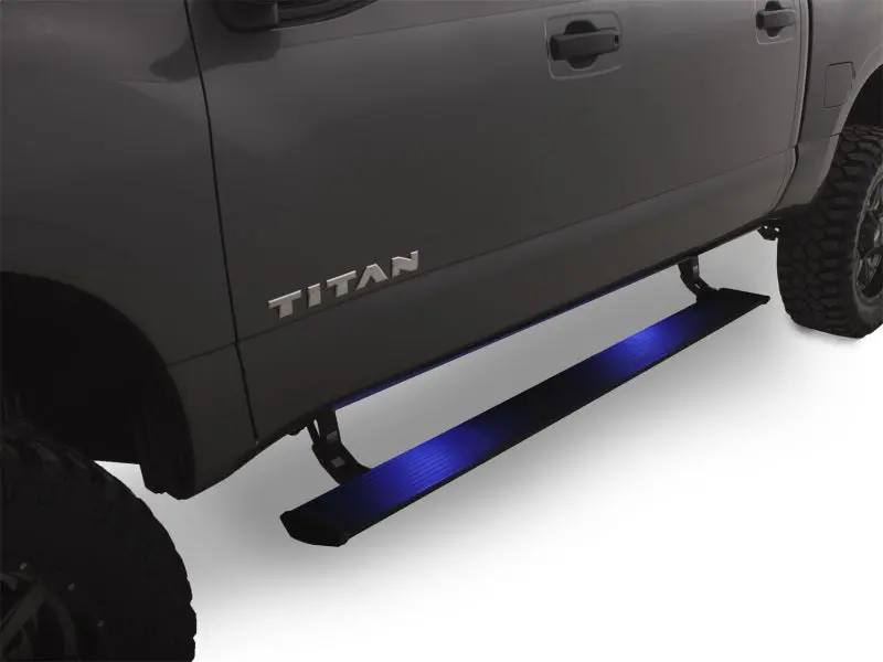 Amp Research 2016-2017 Nissan Titan / Titan Xd Powerstep Plug N Play - Black 1
