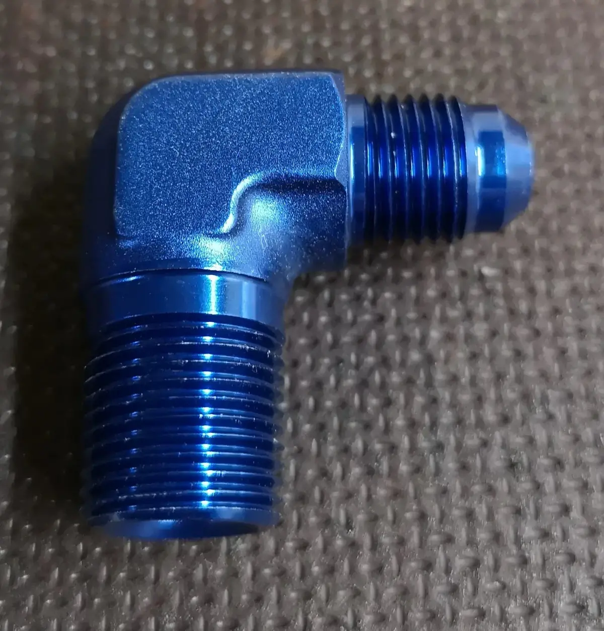 An6 Jic Male To 3/8" Npt Male 90° Elbow 1