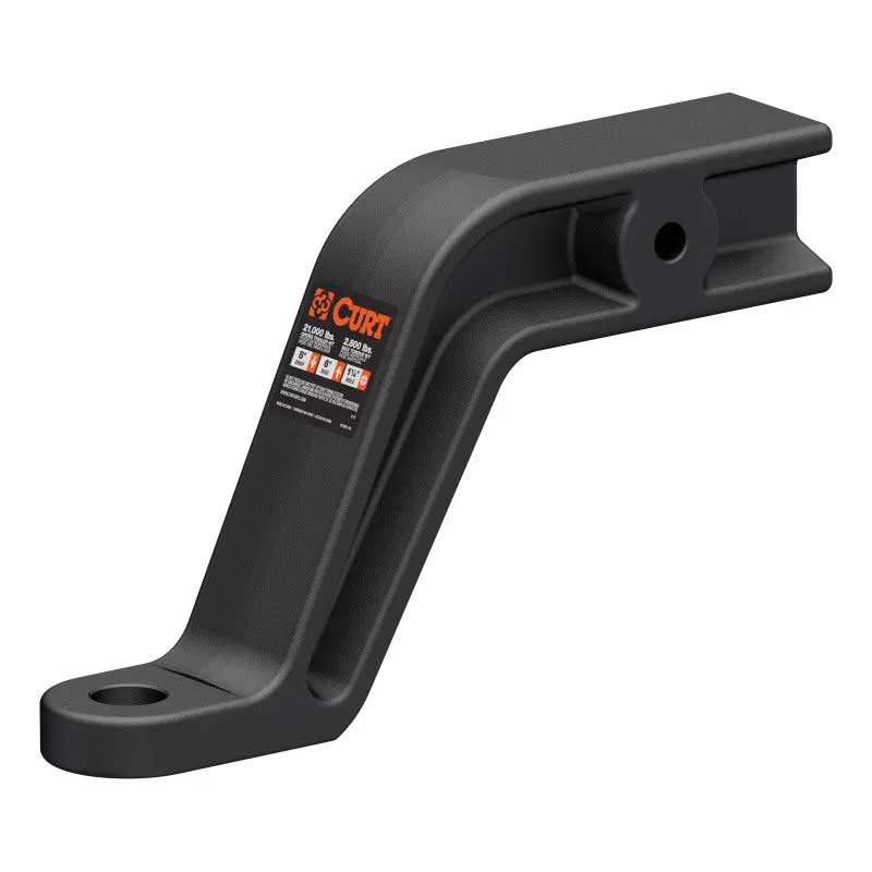 Curt Industrial-Duty Forged Ball Mount – 3" Shank, 8" Drop, 10-1/2" Length, 21,000 Lbs Capacity 1