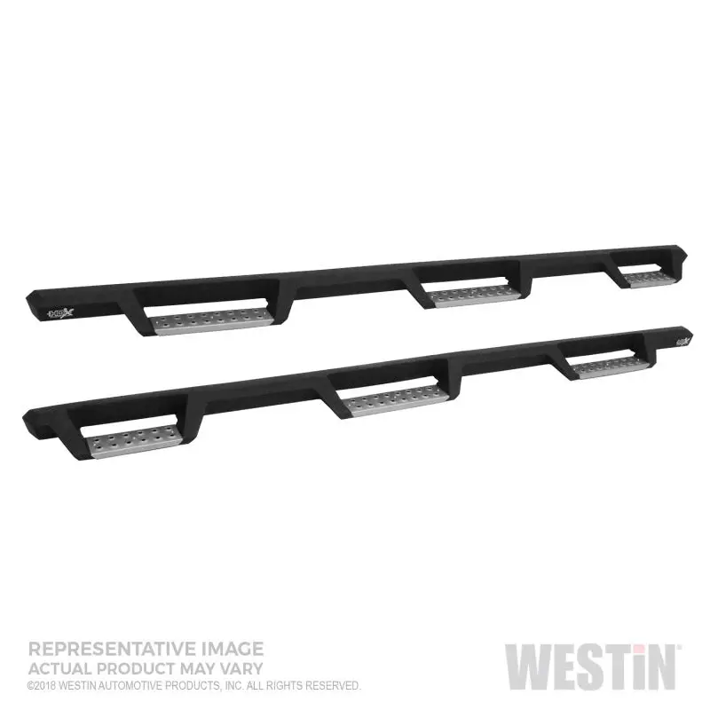Westin Hdx Stainless Steel Nerf Step Bars For 2019–2022 Ram 1500 Quad Cab (6.5' Bed) – Textured Black 1