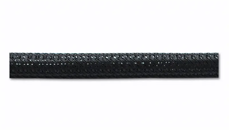 Vibrant 1/2-Inch Od Flexible Split Sleeving – Black, Sold By 10-Foot Length 1