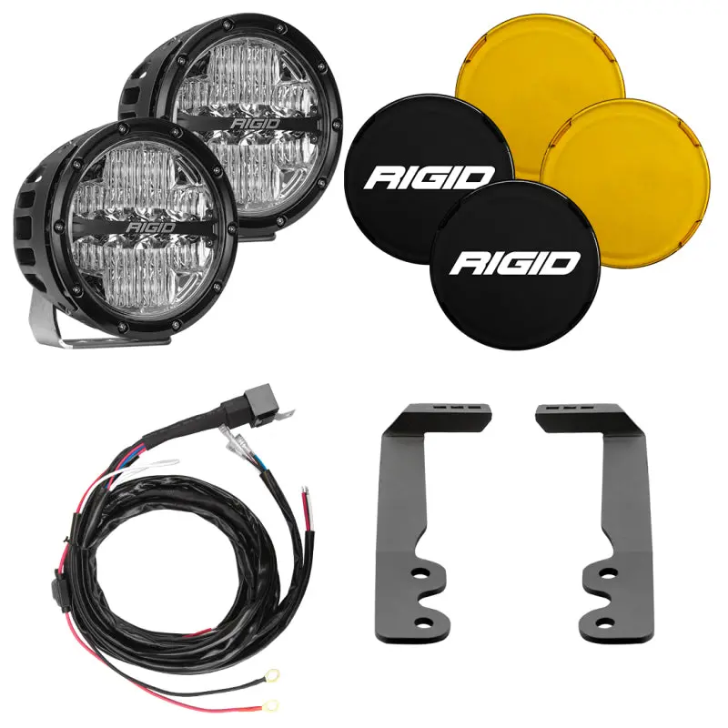 Rigid Industries | 2022+ Toyota Tundra A-Pillar Light Kit With 6 Inch 360-Series 1
