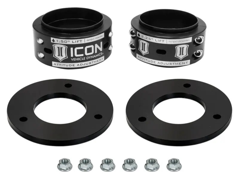 Icon 2017+ Ford Raptor .5-2.25 Aac Leveling Kit 1