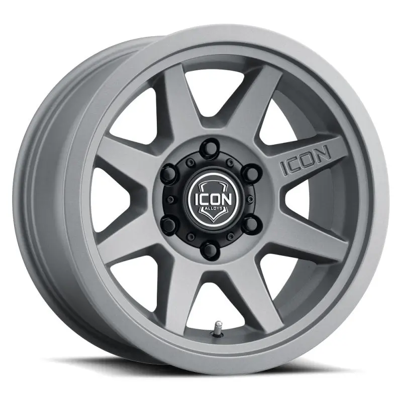 Icon Rebound 17X8.5 5X5 -6Mm Offset 4.5In Bs 71.5Mm Bore Charcoal Wheel 1