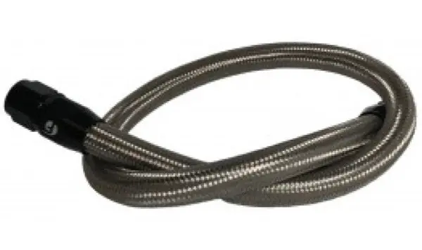 Fleece | 1994-1998 Dodge Ram Cummins 39.5In 12 Valve Coolant Bypass Hose (Ss-Braided) 1