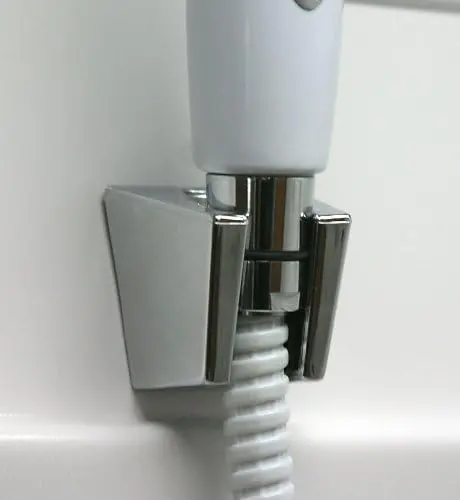 Camco 2-Position Rv Shower Head Wall Mount (Chrome) - 43718 2