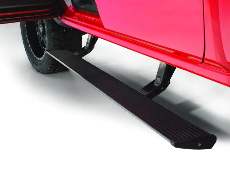 Amp Research 2014-2017 Chevrolet Silverado 1500 Extended/Crew Powerstep - Black 1