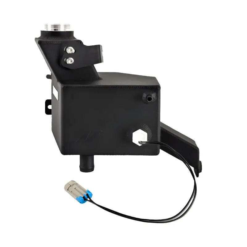 Mishimoto | 2013-2018 Dodge Ram 6.7L Cummins Aluminum Degas Tank - Wrinkle Black 1