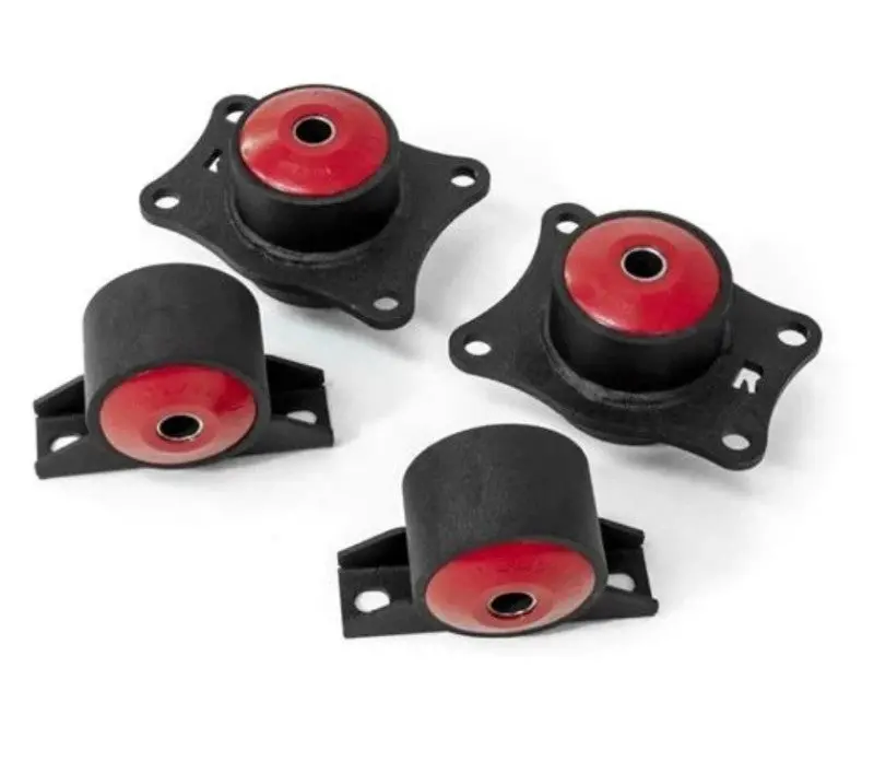 Innovative F-Series Rear Differential Mounts For 2000–2009 Honda S2000 – Black Steel, 75A Bushings 1