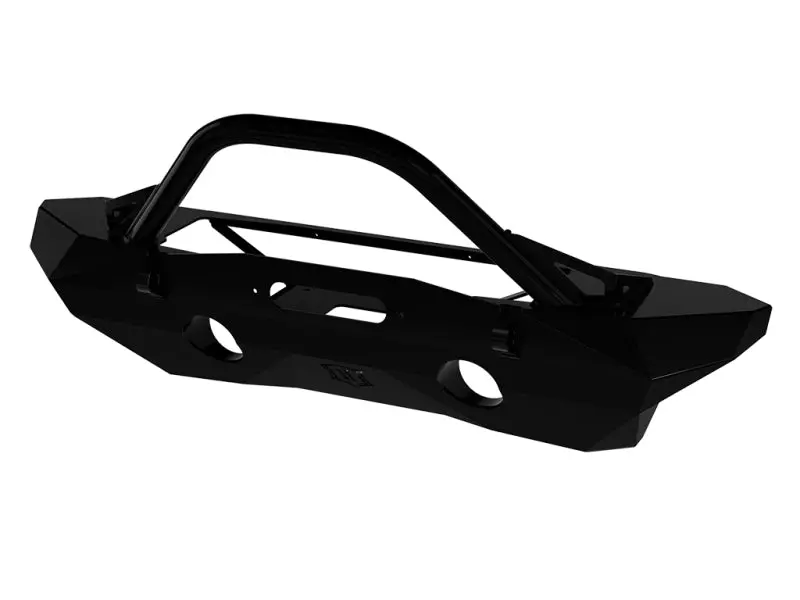 Icon 07-18 Jeep Wrangler Jk Pro Series Mid Width Front Recessed Winch Bumper W/Bar/Tabs 1