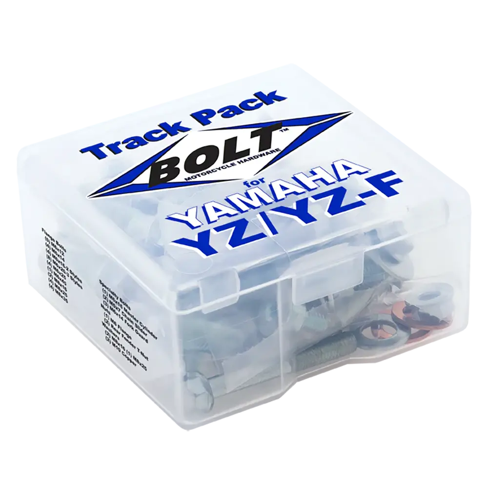 Bolt Motorcycle Hardware Yamaha Style Track Pack-Bt-2014-6Yztp 1