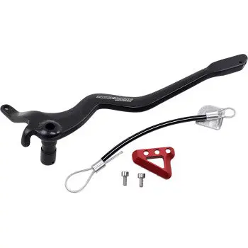 Moose Racing Hammerhead Red Brake Pedal For Honda Crf150f/Crf230f – Cnc Adjustable – Usa Made 1