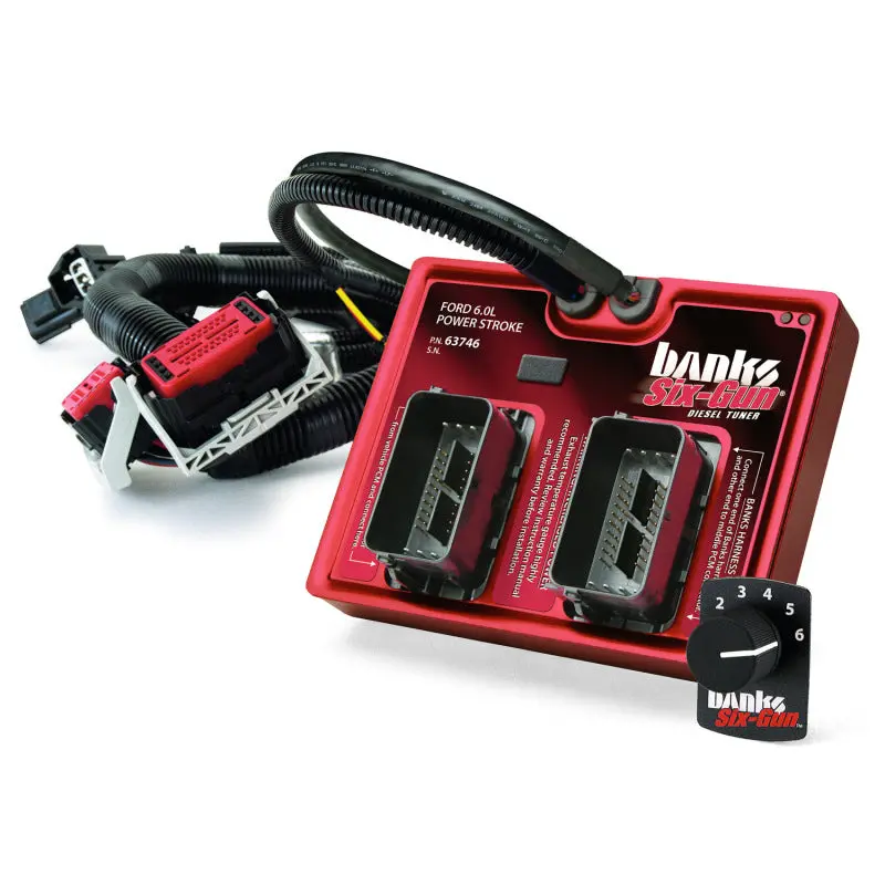 Banks Power | 2003-2007 Ford Super Duty / 2003-2005 Excursion 6.0L Power Stroke Six-Gun Diesel Tuner With Switch *Discontinued* 1