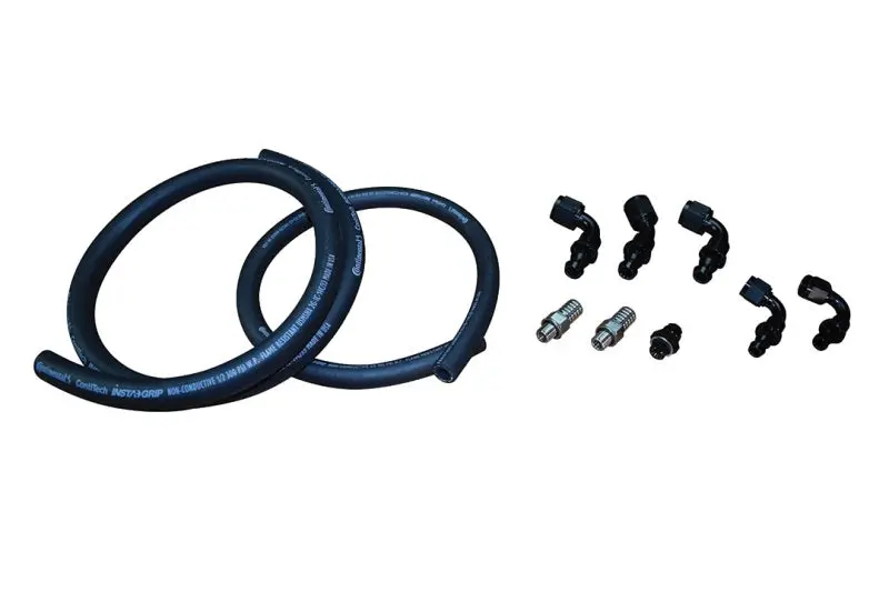 Fleece | 2007.5-2009 Dodge Ram 6.7L Cummins Fuel Distribution Block Hose And Fitting Kit 1