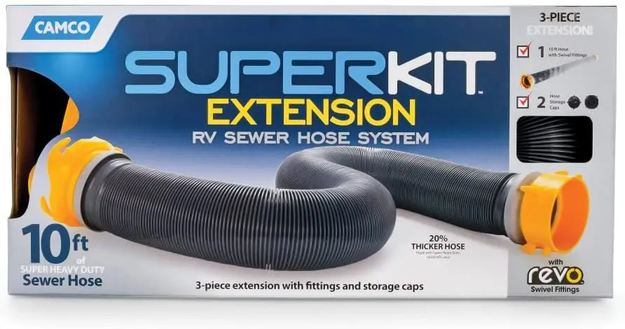 Camco Superkit 10' Sewer Hose Extension - 39663 1