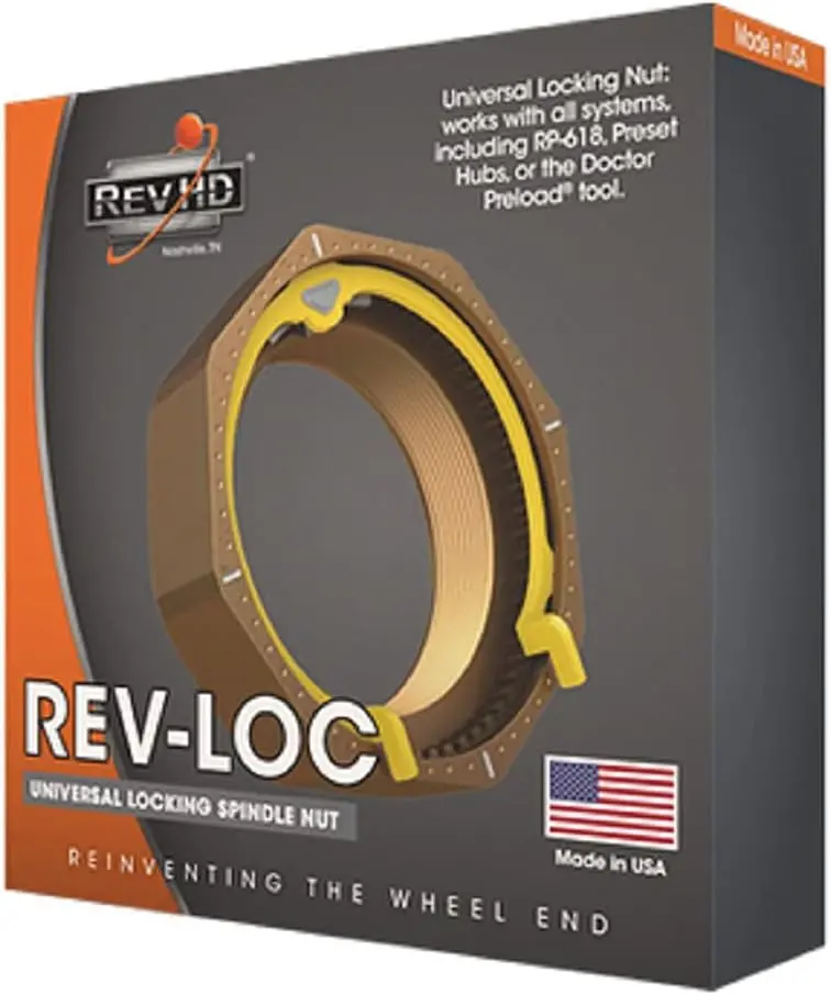Revhd Universal Drive Axle Locking Spindle Nut 449-4973 Rl-D02 1