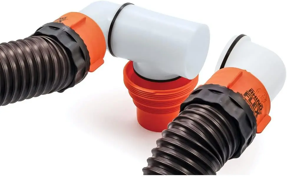 Camco Rv Sewer T Adapter - Connects Two Sewer Kits To One Dump Station - 39734 1