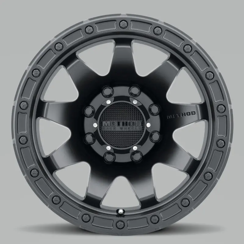 Method | Mr317 20X9 +18Mm Offset 8X180 130.81Mm Cb Matte Black Wheel 1