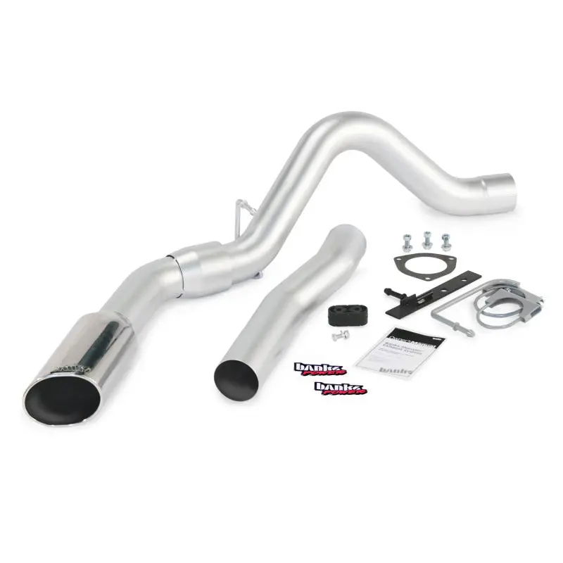 Banks Power | 2015 Gm 2500 / 3500 & 2016 Gm 2500 Only 6.6L Lml Duramax Eclb / Ccsb / Cclb Monster Exhaust System - Ss Single Exhaust With Chrome Tip 1