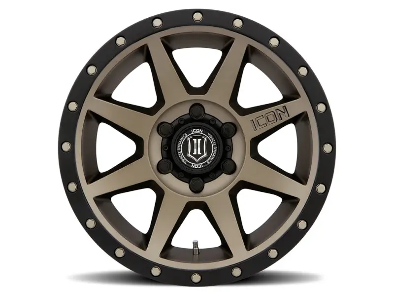 Icon Rebound 17X8.5 6X5.5 25Mm Offset 5.75In Bs 95.1Mm Mm Bore Bronze Wheel 2