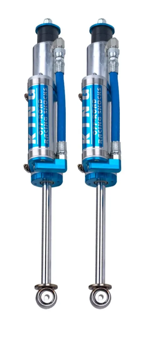 King Shocks | 2007-2018 Jeep Wrangler Jk Front 2.5 Piggy Hose Reservoir Shock 6 Inch Lift - Pair 1