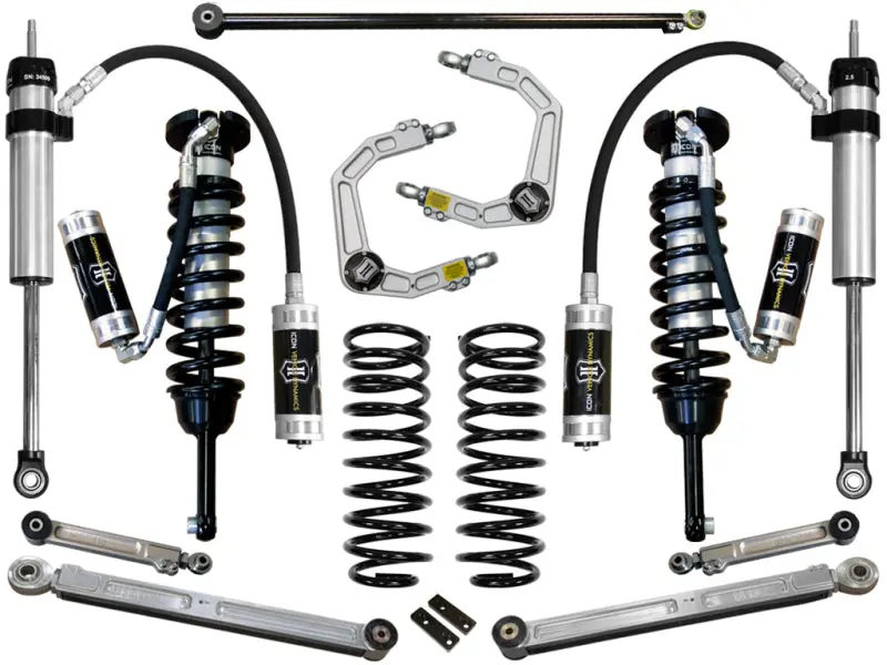 Icon | 2010-2014 Toyota Fj / 2010+ 4Runner Stage 6 Suspension System With Billet Uca | 0-3.5 Inch Lift 1