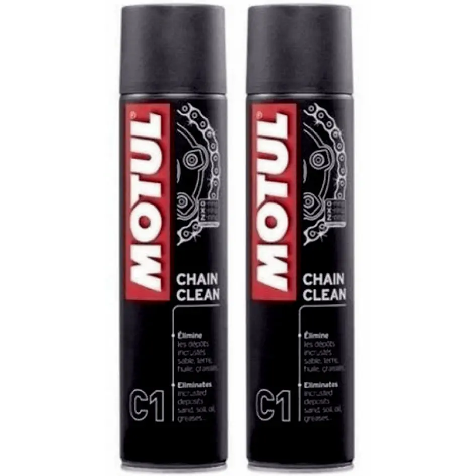 *Multi-Pack* 2 X Motul C1 Chain Cleaner (400Ml) 1