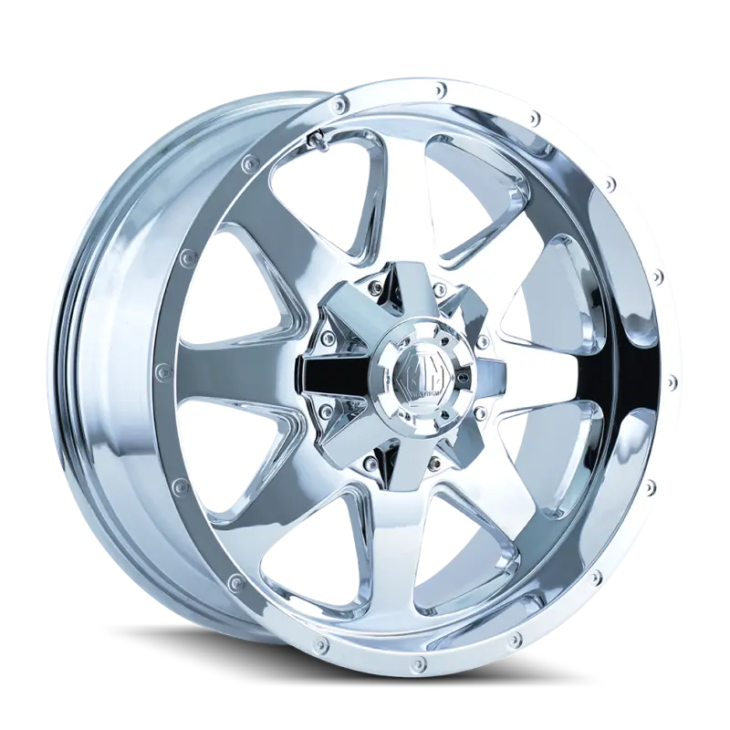 Mayhem 8040 Tank 18X9 / 8X165.1 Bp / 18Mm Offset / 130.8Mm Hub Chrome Wheel 1