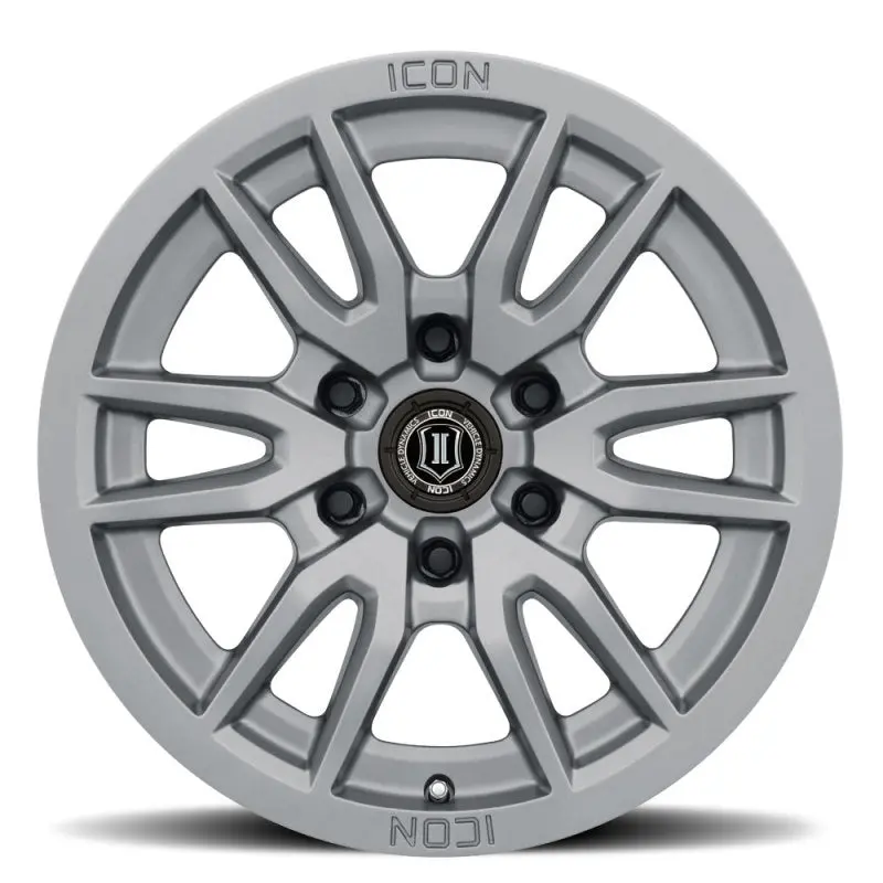 Icon Vector 6 17X8.5 6X135 6Mm Offset 5In Bs 87.1Mm Bore Titanium Wheel 2